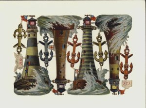 Deniz Feneri (kromolitho) by European School