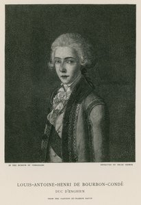 Louis Antoine Henri de Bourbon Conde by European School