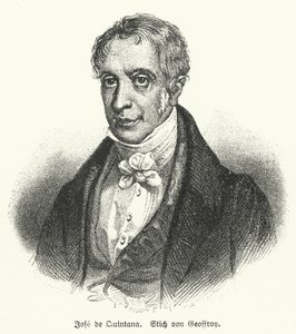 Manuel Jose Quintana, İspanyol şair (lito) by European School