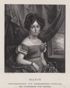 Marie, Mecklenburg-Strelitz Büyük Düşesi (lito) by European School