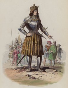 Maximilian I, Kutsal Roma İmparatoru (renkli gravür) by European School