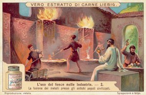 Eski uygarlıklarda metal işleme (chromolitho) by European School