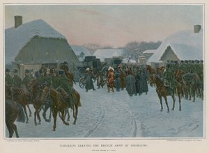 Napolyon Fransız Ordusunu Smorgoni