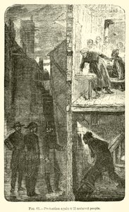 Kötü huylu insanlara karşı koruma (gravür) by European School