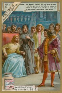 Richard III ve Edward IV by European School