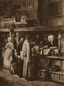 Bir kitapçıda sahne (lito) by European School