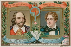 Shakespeare ve Byron by European School