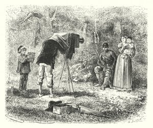 Fotoğraf çekmek (gravür) by European School