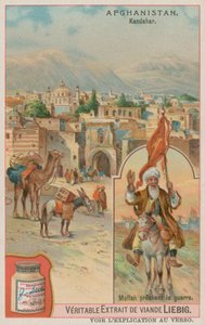 Kandahar Şehri ve Savaş Vaaz Eden Molla by European School