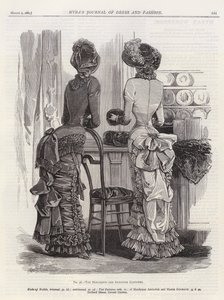 Minghetti ve Antonine Kostümleri (gravür) by European School