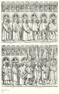 Doge alayı (gravür) by European School