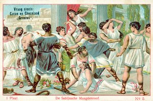 Sabine kadınlarına tecavüz by European School