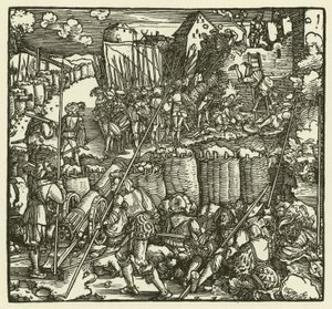 Bir kalenin fırtınası, 1532 by European School