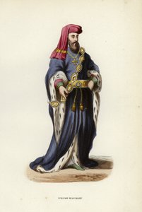 William Beauchamp (renkli gravür) by European School