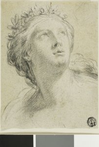 Bir Kadının Başı by Eustache Le Sueur