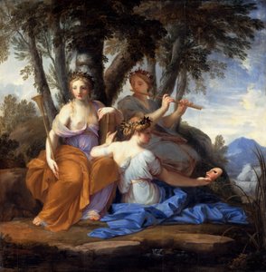 Muses Clio, Euterpe ve Thalia