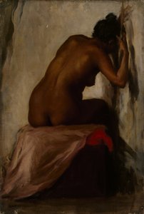 Oturan Kadın Figürü, c.1898 [LDUCS-5186]