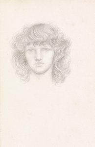 Bir Kızın Başı by Evelyn De Morgan