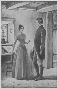 Charlotte Bronte (lito) tarafından Jane Eyre için illüstrasyon by Evelyn Stuart Hardy
