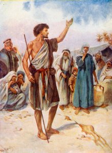 Vaftizci Yahya Vaazı (renkli taş)