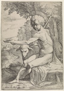 Çölde Vaftizci Yahya by Everard Crynsz. van der Maes