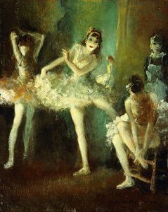 Bale Kızları by Everett Shinn