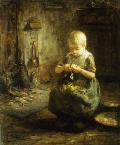 Patates Soyma Çocuk