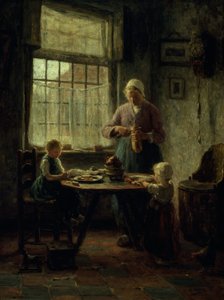 Bir Aile Yemeği, 1890 dolayları (tuval üzerine yağlı boya)