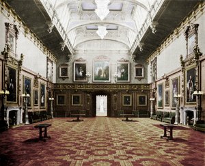 Waterloo Odası Windsor Kalesi, c1899, 1901