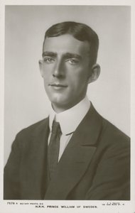 SAİK İsveç Prensi William, 1913 by F.A Swaine