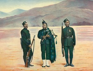 "Beşinci Gurkalar", 1901. by F Bremner