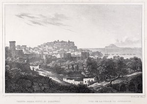 Pozzuoli Şehri Görünümü by F. Homer