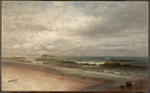 Bass Rocks Plajı, Gloucester, Massachusetts by F. K. M. Rehn