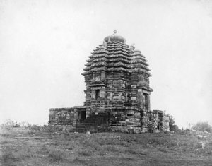 Lingaraj tapınağı, Bhubaneswar, Orissa, Hindistan, 1905-1906
