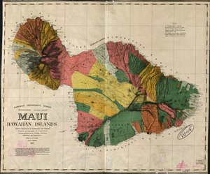 LC Hawaii; 12 Kongre Kütüphanesi Web sitesinde raster görüntü olarak da mevcuttur by F. S.; Alexander Dodge