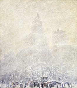 Ebedi Işık, Madison Square, Kış by F. Usher de Voll