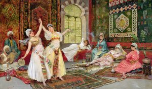 Dans Eden Kızlar (tuval üzerine yağlı boya)