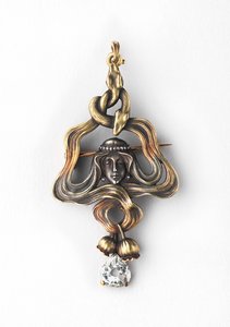 Sarkıt-Broş, 1899 ve 1908 Arası by Factory Fabergé Russian Master