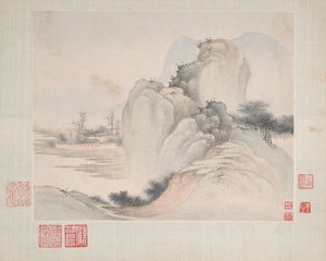 Yuweng için Boyanmış Manzaralar, 1673 tarihli.