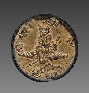 Wang Ziqiao ile Mürekkepli Kek, c. 17.-18. Yüzyıl. by Fang Yulu