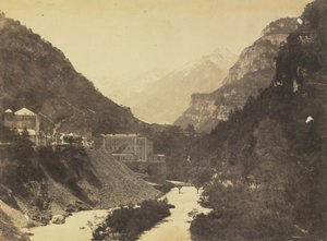 Eaux-Chaudes, Pireneler verso, c. 1855.
