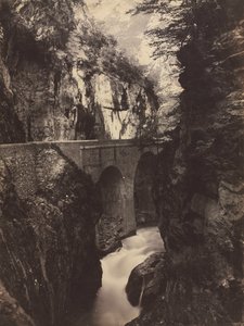 Eaux-Chaudes Yolu, Pireneler recto, c. 1855.