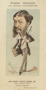 Lord Henry Gordon-Lennox , Benjamin Disraeli