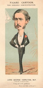 Lord George Hamilton, MP, c1870 by Faustin