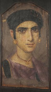 Genç Bir Hanımın Portresi, 2. yüzyıl. AD by Fayum mummy portraits