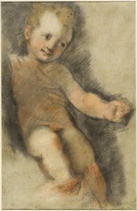Mesih Çocuk: Madonna di San Giovanni için çalışma by Federico Fiori Barocci or Baroccio
