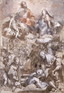 Madonna del Popolo, by Federico Fiori Barocci or Baroccio