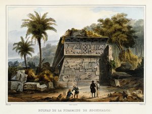 Xochicalco Piramidinin Harabeleri, 1839?