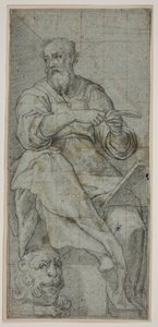 Aziz Mark evangelist by Federico Zuccaro