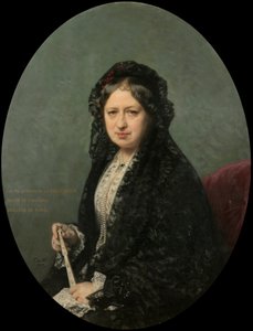 María Encarnación Cueto de Saavedra, Rivas Düşesi by Federico de Madrazo y Kuntz